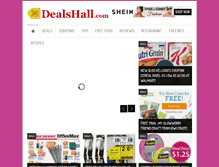 Tablet Screenshot of dealshall.com